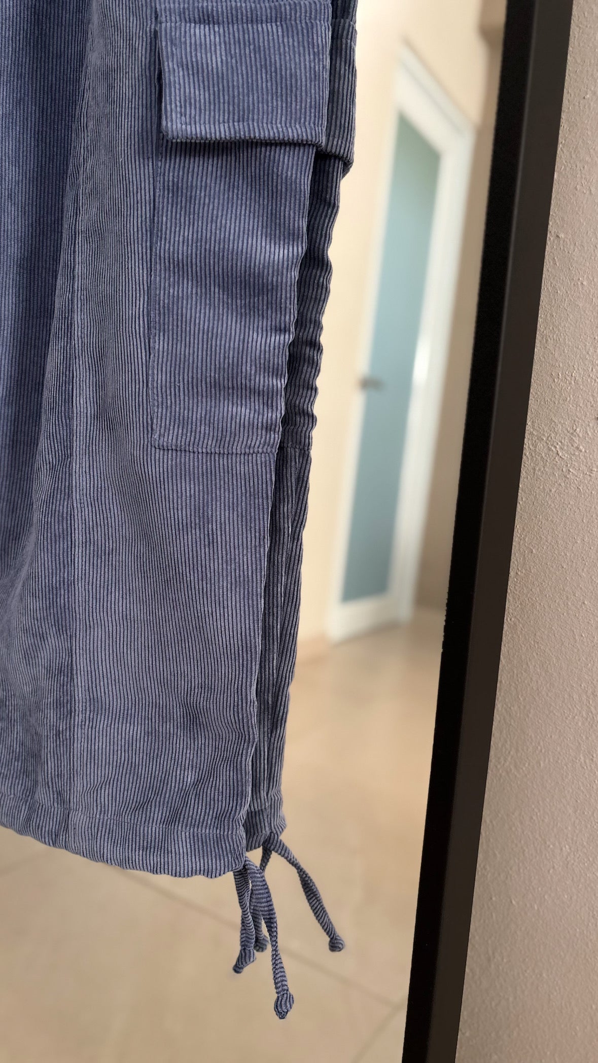Cargo Suede Pant