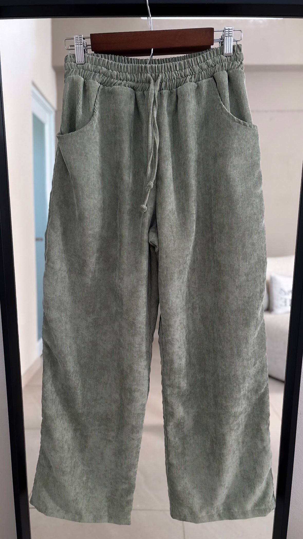 Cargo Suede Pant