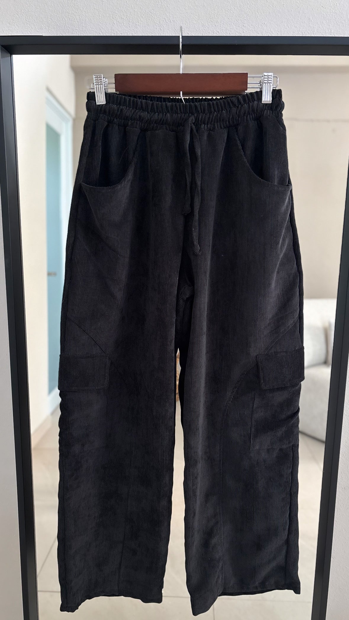 Cargo Suede Pant