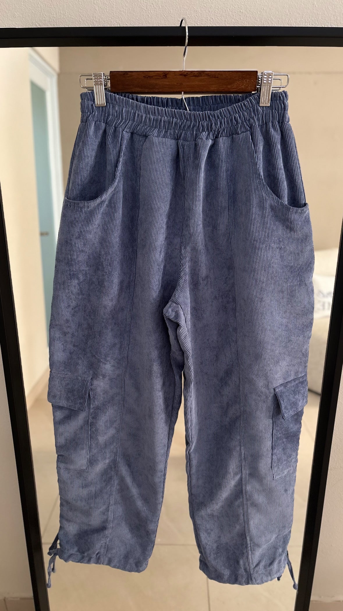 Cargo Suede Pant