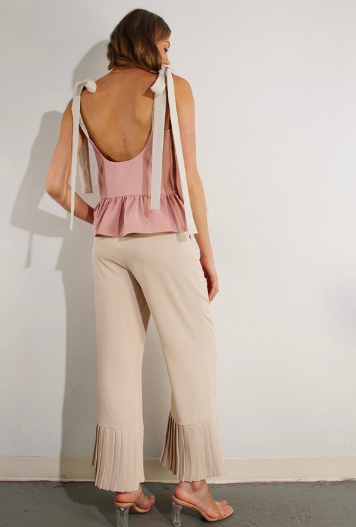 Ruffle Crop Top