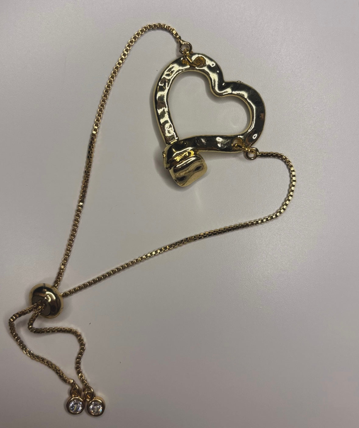 Simple Heart Bracelet