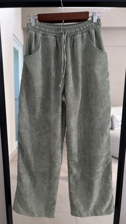 Cargo Suede Pant