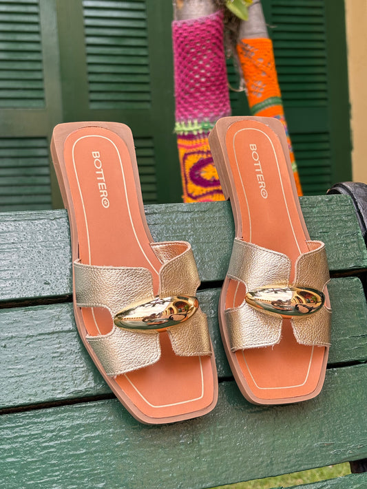 BOTTERO Cutout Slide Sandal